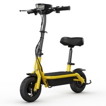 할리 전동스쿠터 미니전기차 바이크 수출용 바이크, 옐로우-12A납산배터리, 24V