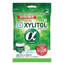 롯데자일리톨 알파 껌, 84g, 4개