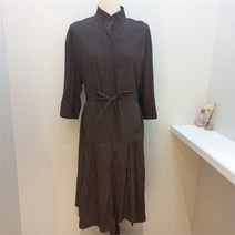 리안뉴욕 SH01 칠부소매 앞트임 원피스 RPDWOP010