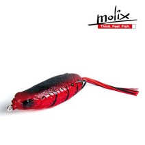 몰릭스 탑워터 배스낚시 스니키 프로그 베이비 가물치 루어낚시, 180 Sliver Albino
