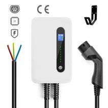 전기자동차 휴대용 충전기 월박스 벽 케이블 포함 전기차 충전 스테이션 타입 상, 1.32A 7KW