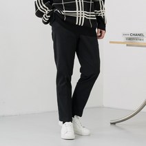 크리프 뒷밴딩 9부 면슬랙스