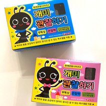 3500 개미관찰하기 학습교재 탐구 관찰하기 개미관찰 팬시로비, 핑크