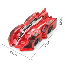 RC카 벽타는 자동차 원격제어 모델 장난감 키덜트, 녹색 (충전식 배터리)