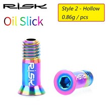 클라리스 레버 위험 M5x14.2mm 도로 자전거 사이클링 자전거 뒷 변속기 자키 휠, 스타일 2 레인보우