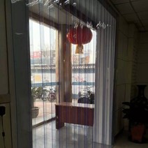 비닐커튼 민자 800x2600mm 외풍 차단 방풍비닐 창고 물류센터 출입구 커텐 방풍비닐커튼 바람막이 비닐커튼 방풍비닐 비닐커텐 현관비닐커튼 비닐방풍 공장용 비닐커튼 뚜꺼운비닐, 투명녹색