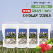 국내산 100% 대용량 구지뽕 꾸지뽕 구찌뽕 꾸찌뽕 마시는 건강 영양 침출 차 티백 엄마 아빠 할머니 할아버지 부모님 직장 선물, 4개(400티백)