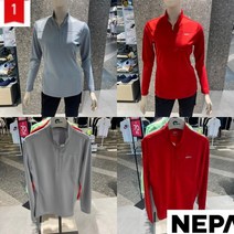 [네파] 22년 F/W 흡습속건 이보다 빠르게 흡수하고 마를순 없다! 여성 폴라텍 파워드라이 포켓 집업 티셔츠 (2색상 택1) - 7I65400