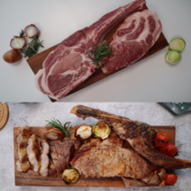 국내산 한돈 돼지고기 캠핑고기 부드러운 돈마호크 망치목살 650g, 망치목살 2개 1300g