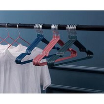 (20묶음 가격부터) 모란디 컬러 미끄럼 방지 옷걸이 행거 가정용 의류매장 대량구매 추천, 블루, 40개
