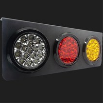 녹방지 3구 화물차후미등 2.5톤 마이티 윙바디 11톤, 상세페이지참조, 1개