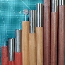 J&H CAMPING JH32 천연나무폴대 길이 색상선택 지름32, 3개