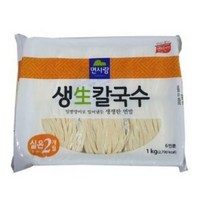 면사랑 생칼국수(6인분)1kg, 2개