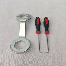 통돌이세탁기 전용 탈착공구 드라이버렌치, 한 쌍 + 세탁기 클러치 렌치