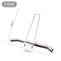 테니스 농구 코트 워터 푸셔 스크레이퍼 주차장 알루미늄 물기제거, 스테인레스스틸워터푸셔+예비접착스트립