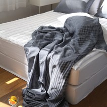 [누비지오][프리미엄썸머] 나비다 인견 여름 홑이불 퀸