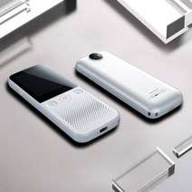 동시통역기 t10 pro 스마트 음성 번역기 다국어 실시간 번역기 블루투스 wifi 번역 간 녹음사진 양방향, 화이트