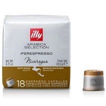 일리 아라비카 셀렉션 니카라과 캡슐커피 18p, 6.7g, 1개, 18개입