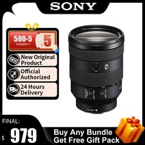 카메라렌즈 소니-24-105mm F4 G OSS 표준 줌 렌즈 대형 조리개 미러리스 카메라 A6000 A7 III SEL24105G 호, 01 NO Bundle_01 소니 E-마운트 (FE)