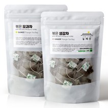 늘해찬 국산 볶은 모과차 + 생강차 삼각티백 대용량 100개입, 모과차 50개입 + 생강차 50개입, 1g