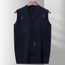 조끼 2022 가을 남자스웨터 등 하트 민소매 이너니트 베스트 미드 노년 비즈니스룩 BH03 P35 무 4995757309