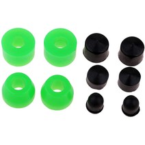 롱 트럭 녹색에 대한 10PCS 롱 보드 스케이트 보드 부싱 원뿔 실린더 부싱 피봇 컵 세트 액세서리, 보여진 바와 같이, 하나