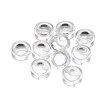 PATIKIL 13mm LED Convex Lens 10 Pack 90 Degree Beam Angle Acrylic Optical Condenser for 1W 3W Lamp B