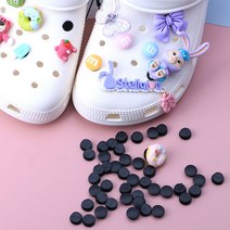 파츠단추 버클 단추 자비츠꼬다리 피규어 만들기 DIY재료, 블랙
