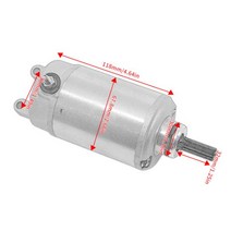 오토바이 부품 스타터 모터 액세서리 12V 스즈키 B-킹 하야부사 GSX1300 GSX1300R GSX1300BK ABS 31100-15H20 31100-15H00, 01 Color as shown