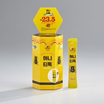 허니티톡 잡화꿀 짜먹는 야생화 벌꿀 차 휴대용 일회용 허니스틱 맛있는 아카시아꿀 10g 20포