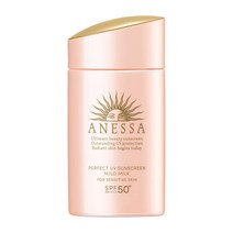 선크림 시세이도-아네사 퍼펙트 UV 선크림 마일드 밀크 SPF50+ 60ml