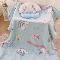 시나모롤 산리오 캐릭터 무릎담요 이불 마이멜로디 휴대용 3종