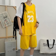 여름 NBA 농구 저지 정장 남성 스포츠 얇은 통기성 저지 반바지 반팔 투피스 저지