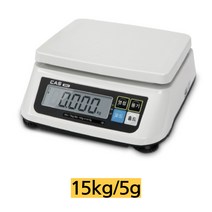 카스저울 계수기능 단순중량저울 SW2-3CS/3kg 1g 건전지 아답터(옵션) RS-232C, 15kg(5g단위)