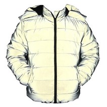 MLA-MYF 남여 바람막이 빛반사 야광 방수 후드 면패딩점퍼 숏패딩