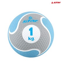 [STAR] 메디슨볼 메디신볼 재활운동 크로스핏 운동볼, 1kg, 1개