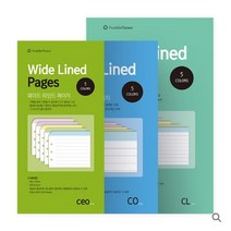 프랭클린플래너 와이드라인드페이지