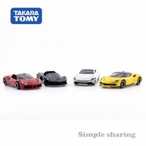 자동차모형 토미카 페라리 컬렉션 488 스파이더 SF90 Stradale LaFerrari Aperta 로마 다이캐스트 모델 남아 장난감