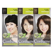 과일나라 컨퓸 스피드 헤어칼라 택1, 50호 갈색