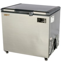 키스템 참치냉동고 그린쿨텍 GCT-250 업소용 200리터, 실버