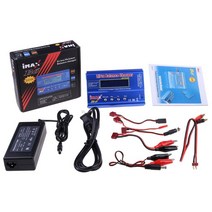 IMAX B6 80W 배터리 충전기 Lipo Nimh Li-ion Ni-CD 디지털 RC IMAX B6 Lipro Balance Charger Discharger + 15V 6A 어댑터, 미국 규정