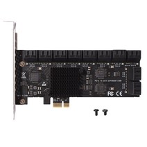 PCIE컨버터 SA3112J 어댑터 20 포트 PCIExpress X1SATA 30 컨트롤러 확장 카드 4713379050, 본상품