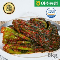 여수농협 여수돌산 갓김치 6kg(3kg+3kg)(국내산100%), 단품