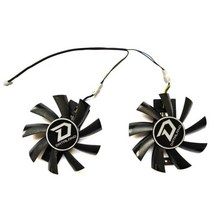87MM GA92B2U GA92S2U Dataland G 냉각 팬 PowerColor Radeon 용 Red Dragon RX 570 듀얼 그래픽 카드, 1랏