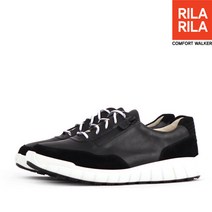 릴라릴라 [릴라릴라]간터 여성용 소가죽 컴포트 지퍼 스니커즈 WGKT502