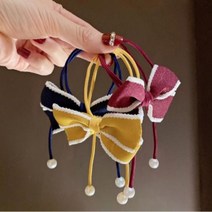 헤어 리본 머리끈 스카프 자국안남는 무매듭 여성