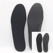 남성용 메쉬원단 벌집 깔창 검정 기능성깔창 기능성깔창 신발깔창