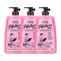 [식초X베이킹소다X구연산 소취&기름기 설거지 비법] 자연퐁 마더스노트 주방세제 자몽향 용기형 980ml, 3개