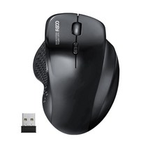코시 무소음 세미 버티컬 무선마우스 / 손목보호 손가락 편한 마우스 M2154WL, 단품