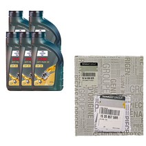 SM6(TCe - 1.6터보)훅스 플렉스 34 5W30(5L) 르노 순정 필터 엔진오일세트